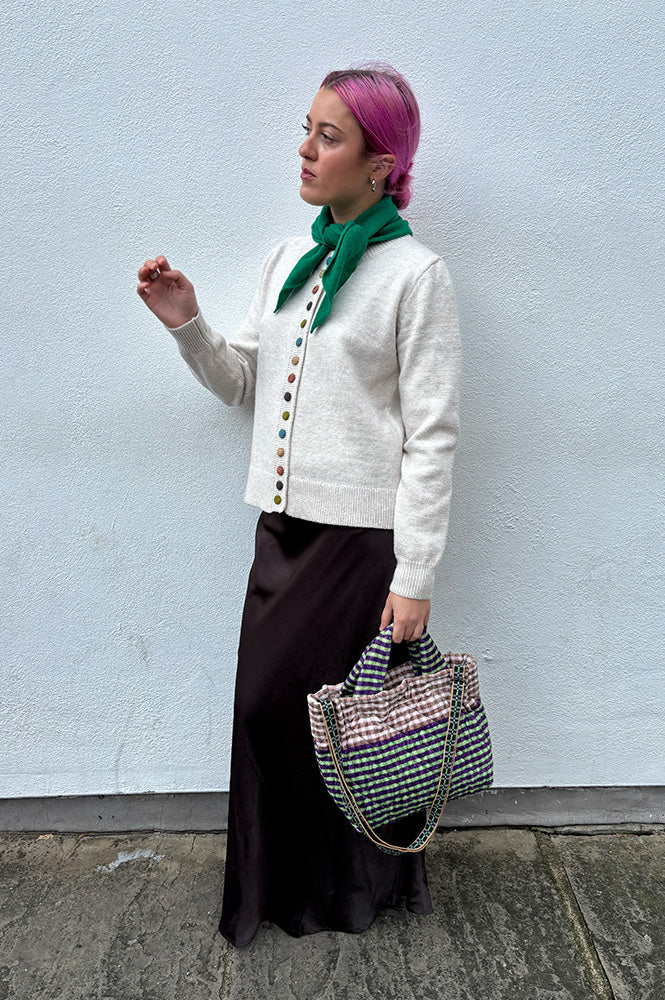 Compania Fantastica Button Detailed Cardigan - The Mercantile London