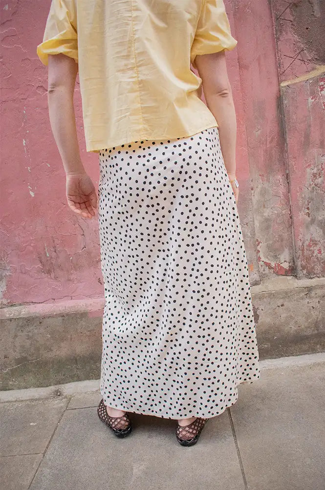Garance Colombe Ecru Polka Dot Skirt - The Mercantile London