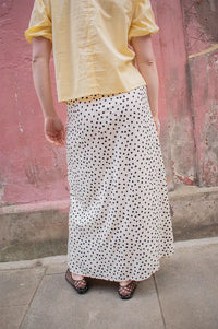 Garance Colombe Ecru Polka Dot Skirt - The Mercantile London