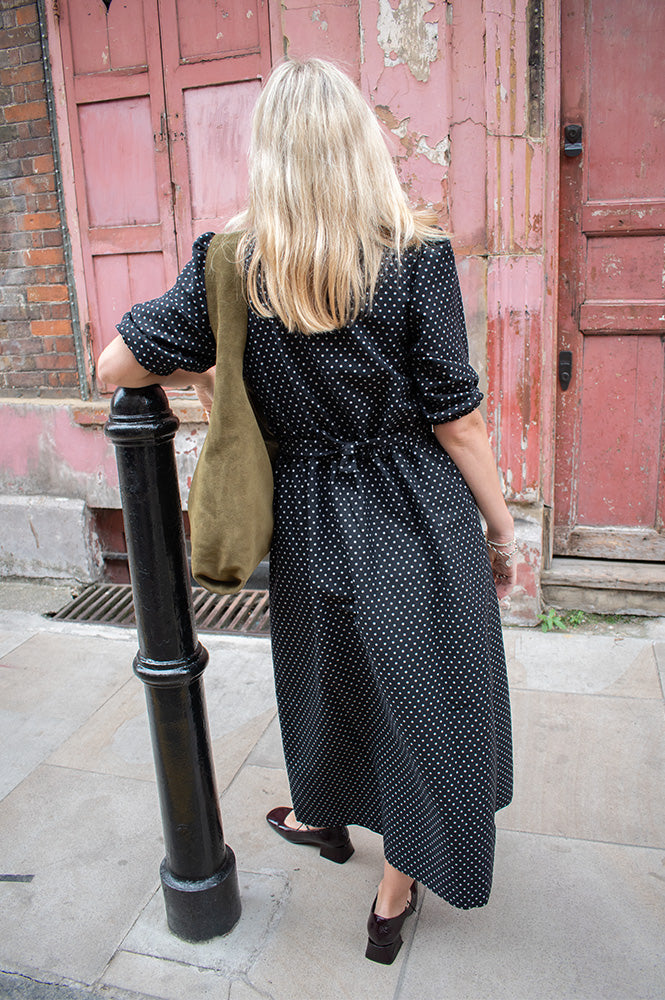 Nué Notes Vilinus Black Spot Dress - The Mercantile London