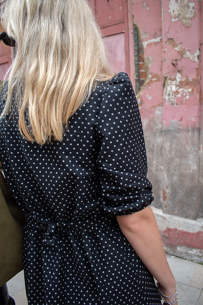 Nué Notes Vilinus Black Spot Dress - The Mercantile London