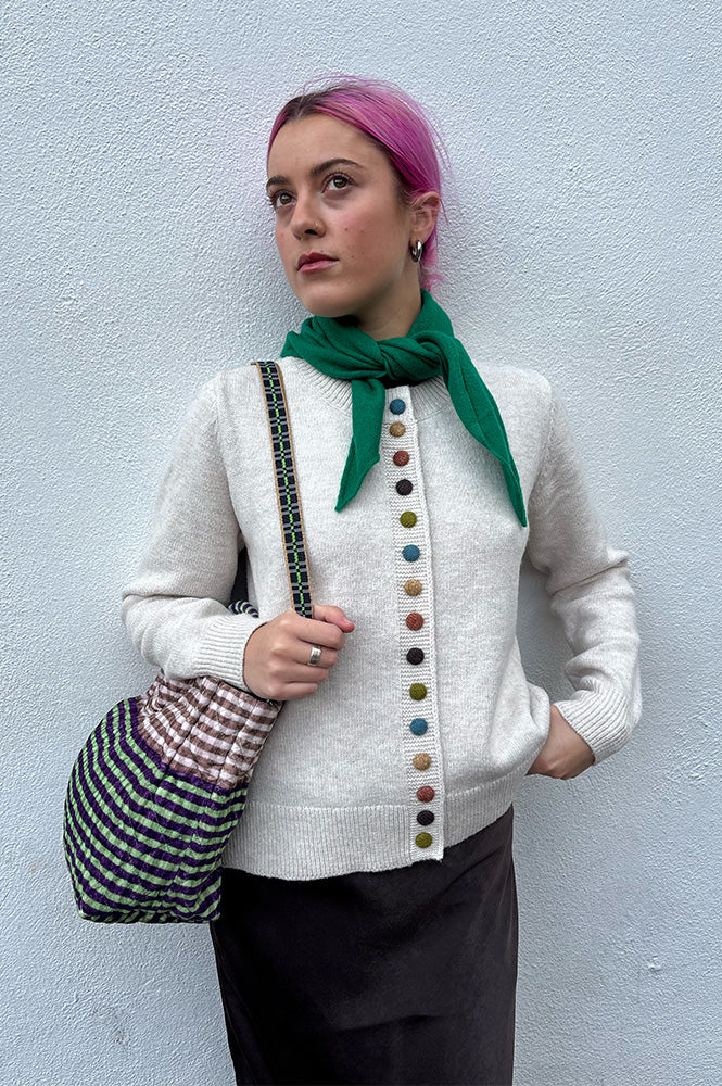 Compania Fantastica Button Detailed Cardigan - The Mercantile London