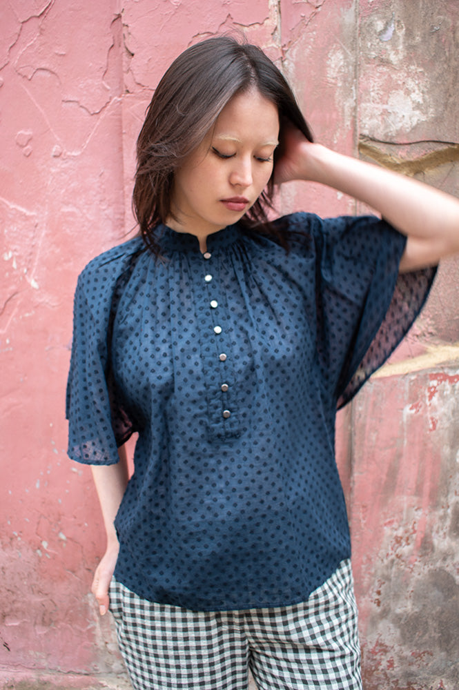 Project AJ117 Sandie Stormy Blouse - The Mercantile London