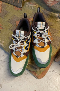 Karhu Fusion 2.0 Douglas Fir And Navy Peony Trainers - The Mercantile London