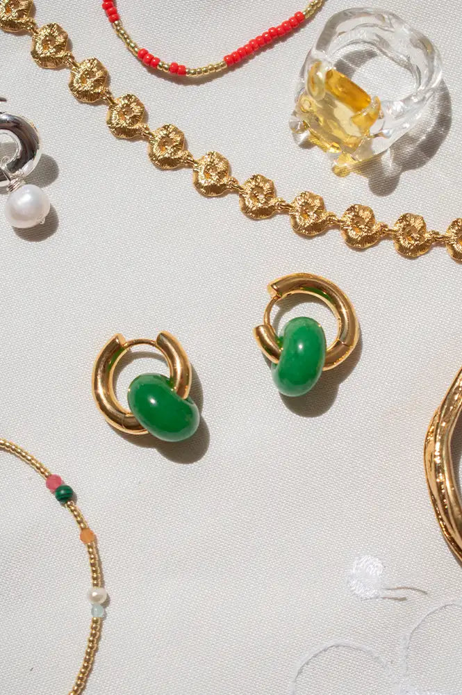 Anni Lu Glazed Donut Jungle Fever Earrings - The Mercantile London