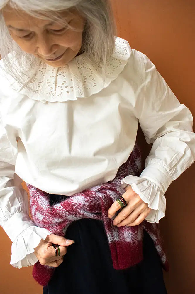 Des Petits Hauts Solinette Ecru Blouse