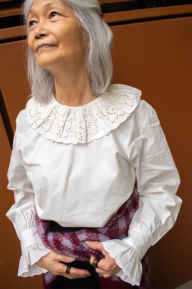 Des Petits Hauts Solinette Ecru Blouse