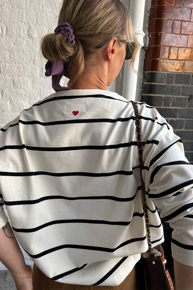 Des Petit Hauts Felizou Striped Sailor Top - The Mercantile London