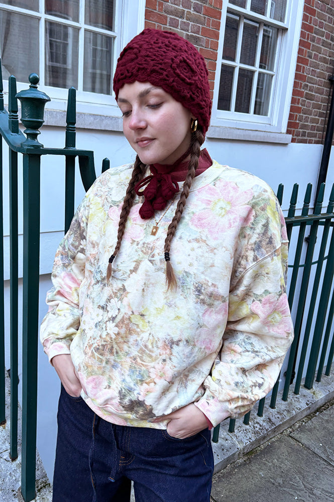 Des Petits Hauts Joeme Bouquet Sweatshirt