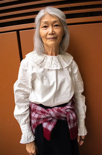 Des Petits Hauts Solinette Ecru Blouse