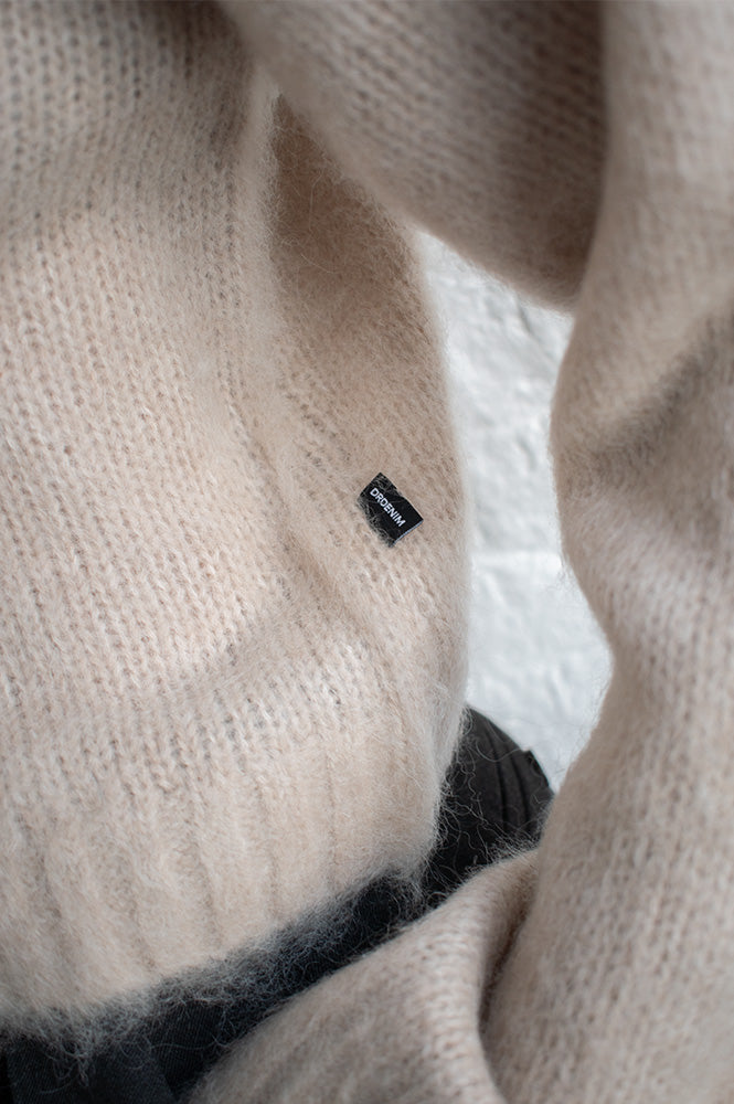 Dr Denim Moira Brushed Silver Lining Sweater - The Mercantile London