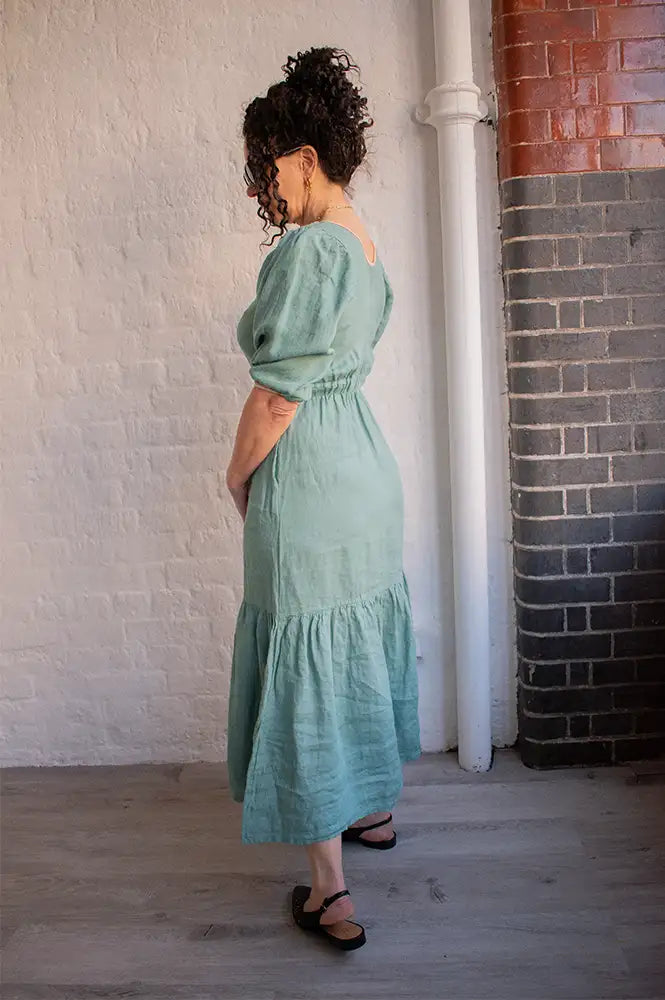 Dr Bloom Joy Darling Green Dress - The Mercantile London