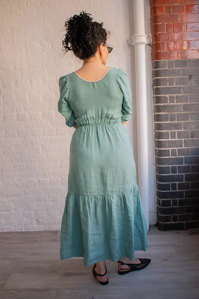 Dr Bloom Joy Darling Green Dress - The Mercantile London
