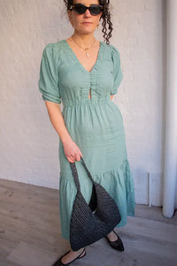 Dr Bloom Joy Darling Green Dress - The Mercantile London