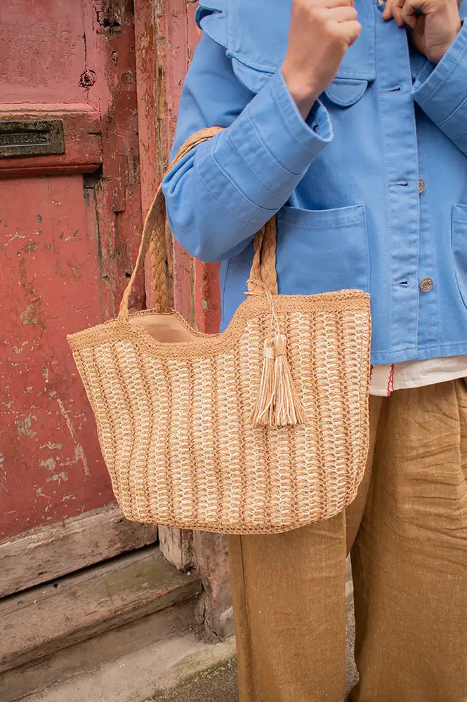 Fransa Paola Mountain Trail Shopper Bag - The Mercantile London