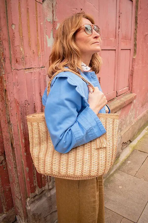 Fransa Paola Mountain Trail Shopper Bag - The Mercantile London