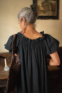 Marta Zenith Black Dress