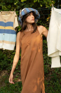 Maison Anje Delmina Cacao Dress - The Mercantile London