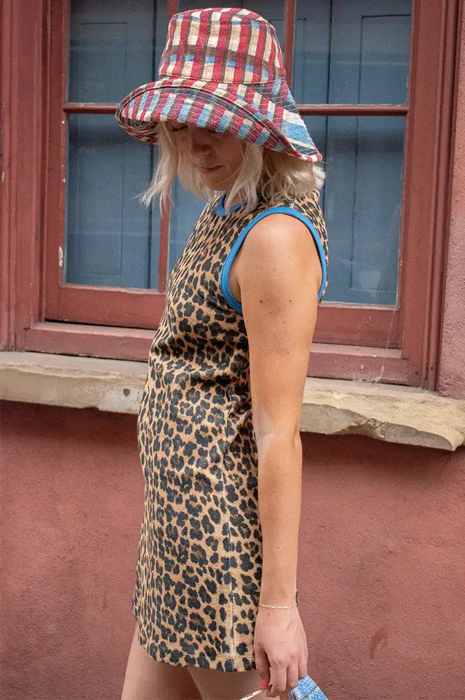 Welcome Bob Sydney Leopard Print Dress