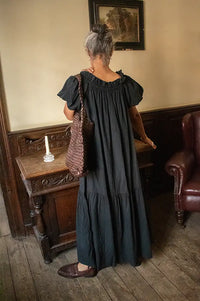 Marta Zenith Black Dress