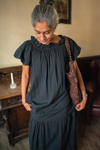 Marta Zenith Black Dress