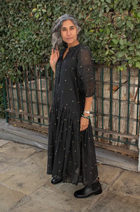 Daydress Hudson Starry Sky Black Dress