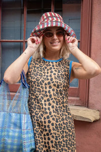 Welcome Bob Sydney Leopard Print Dress