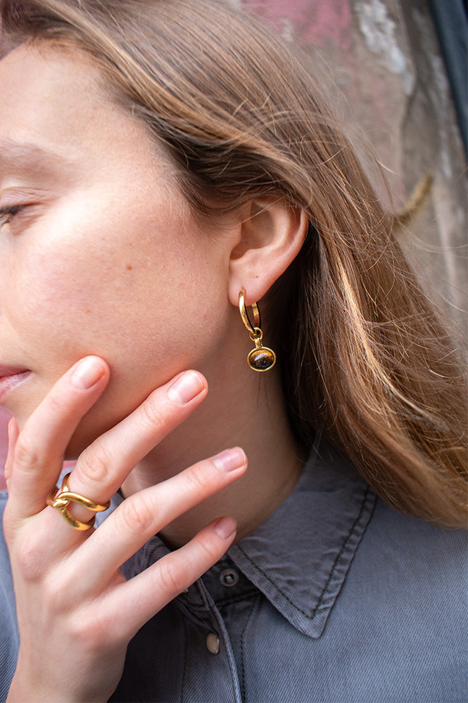 A Weathered Penny Jovie Hoops - The Mercantile London