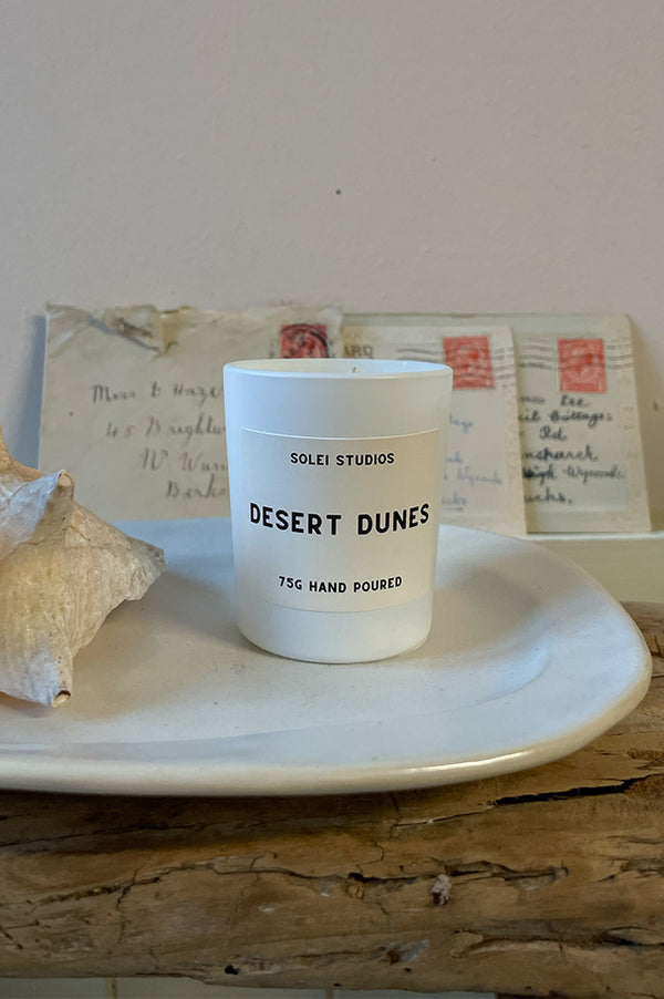 Solei Studios Desert Dunes Candle - The Mercantile London