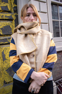 Amente Cashew Scarf Vest