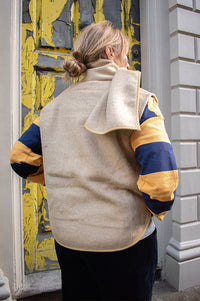 Amente Cashew Scarf Vest