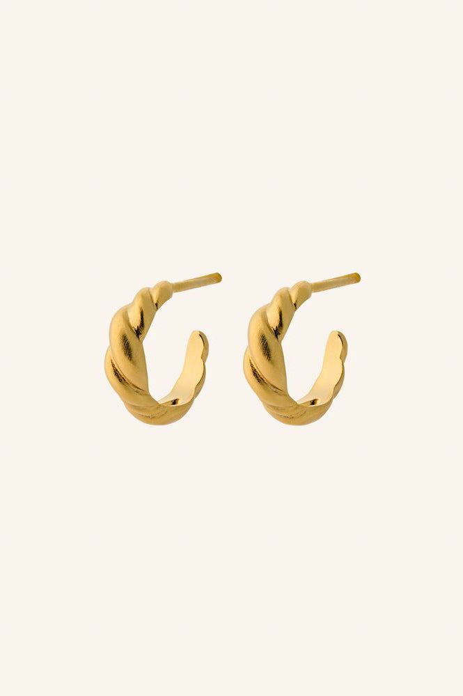 Pernille Corydon Small Hana Gold Earrings - The Mercantile London