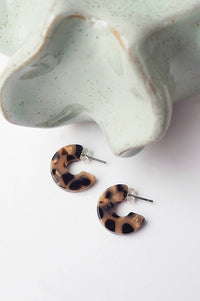 Custom Made Karamell Super Mini Hoop Earrings - The Mercantile London