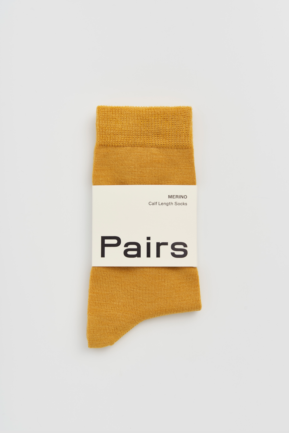 Pairs Golden Yellow Merino Socks - The Mercantile London