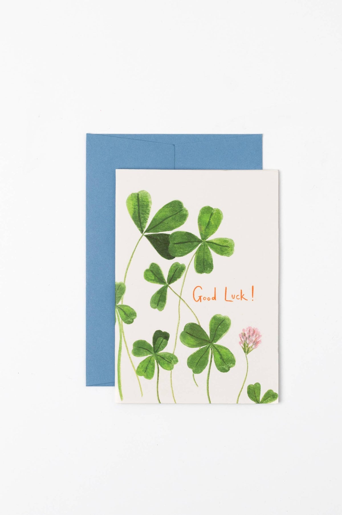 Good Luck Clover Card | Exams | Test | New Job - The Mercantile London