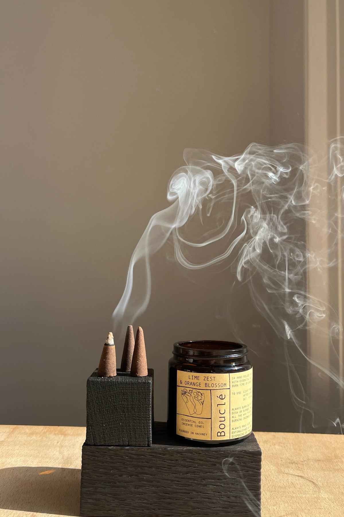 Lime Zest & Orange Blossom Incense Cones - The Mercantile London