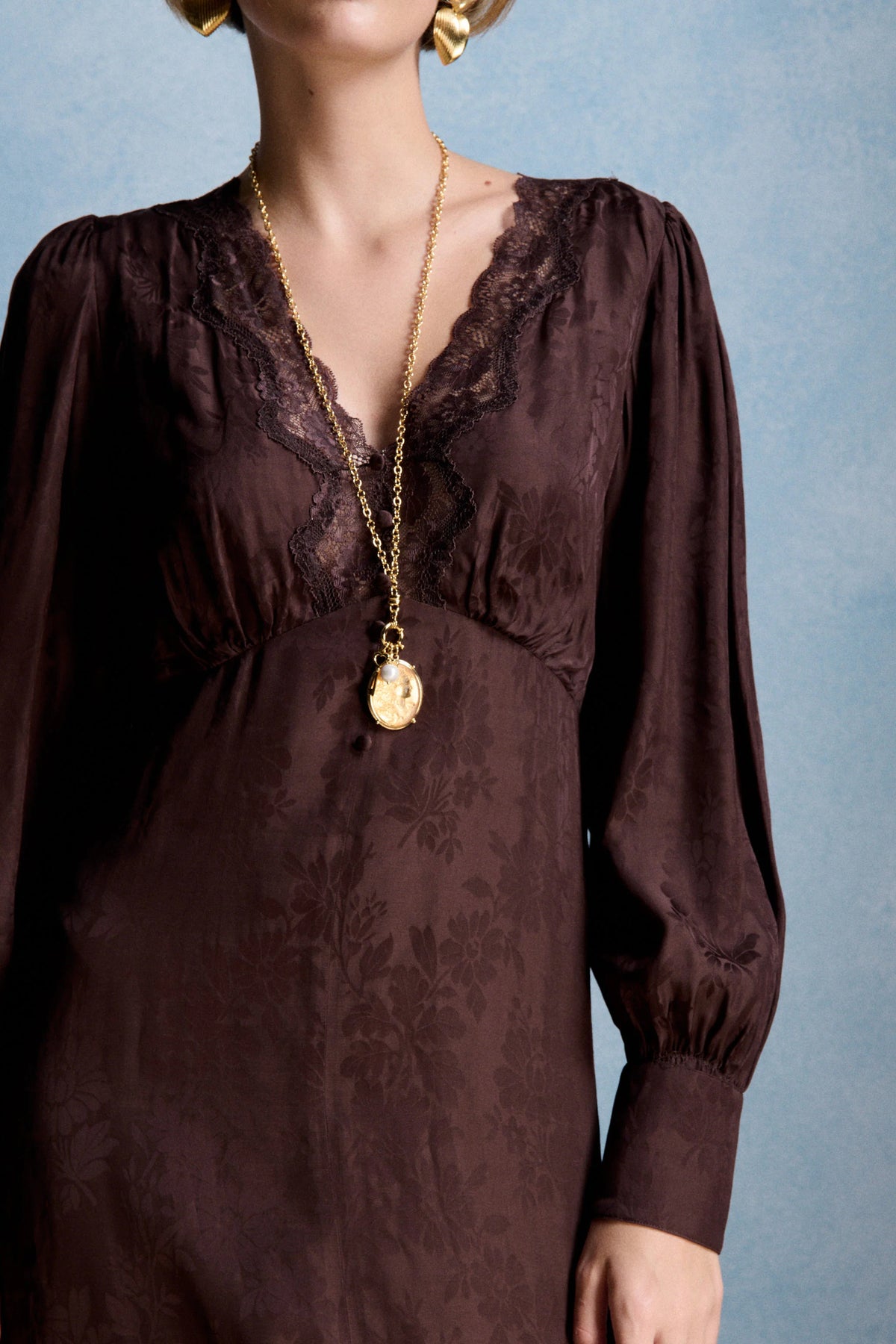 Petit Mendigote Betina Chocolate Dress