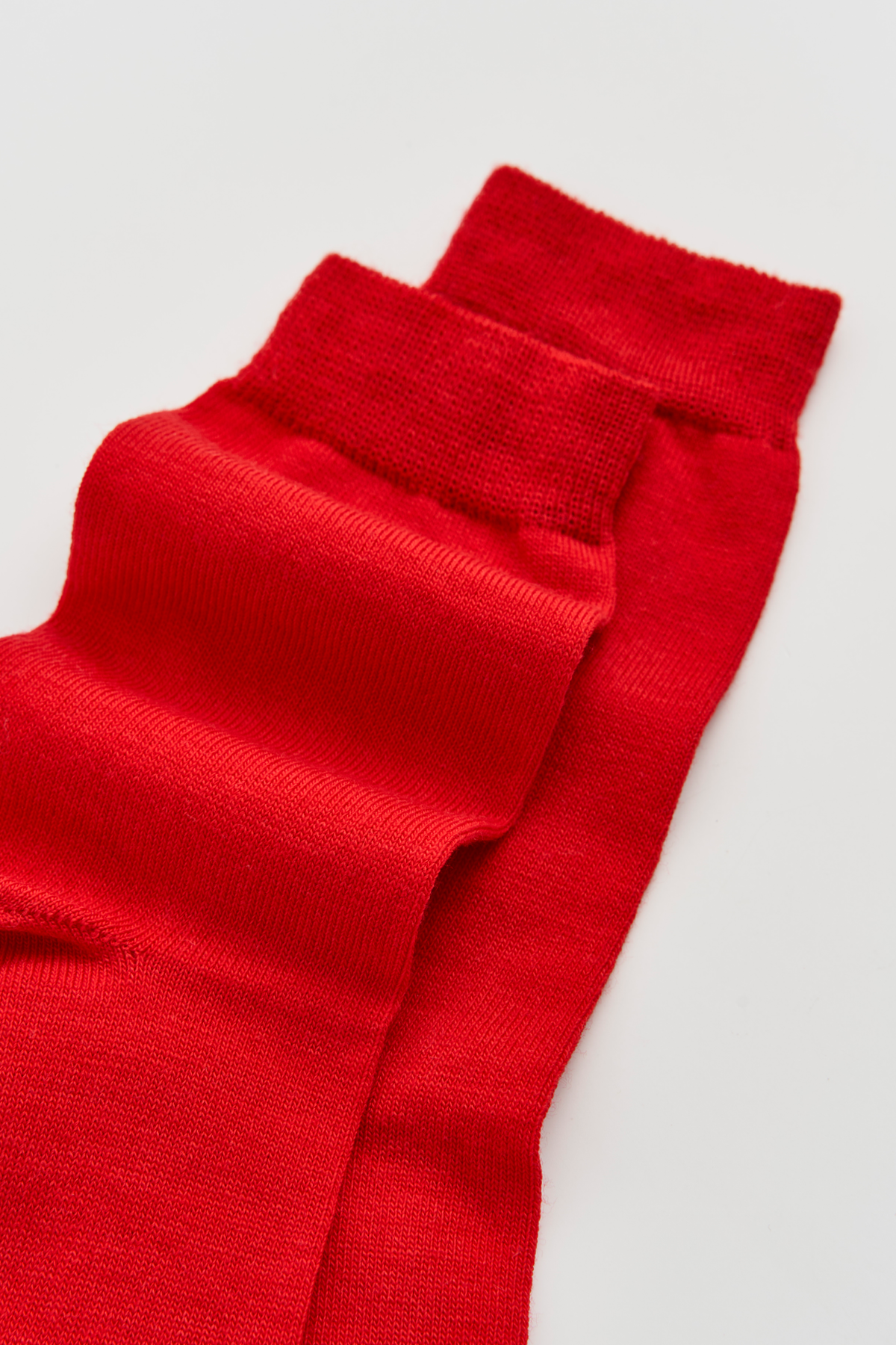 Pairs Postbox Red Merino Socks - The Mercantile London