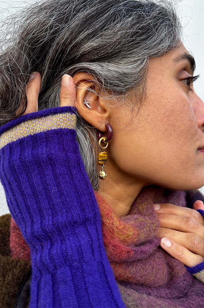 Sessùn Nilla Coffea Doré Earrings - The Mercantile London