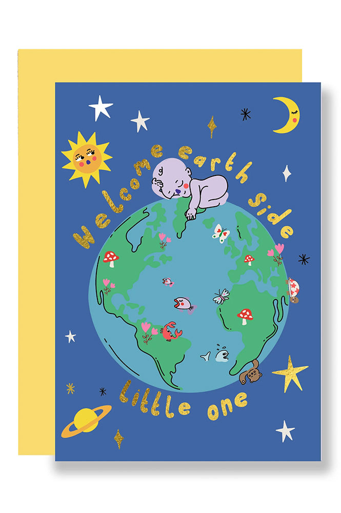 Eat The Moon Welcome Earthside Card - The Mercantile London