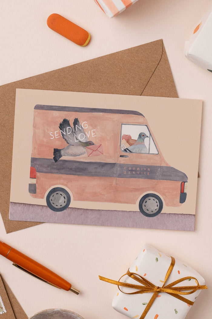 SS26 Mister Peebles Sending Love Card - The Mercantile London