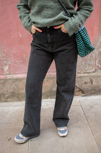 Dr Denim Echo Tar Retro Black Jeans - The Mercantile London