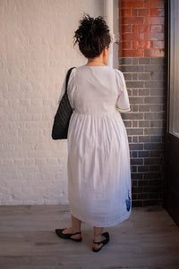Lowie Etta Washed White Dress - The Mercantile London