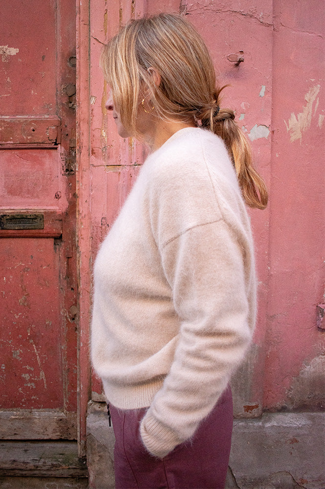 Bellerose Datus Parchemin Angora Jumper
