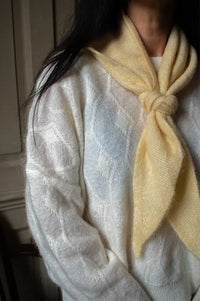 FRNCH Brooks Cream Knitted Jumper
