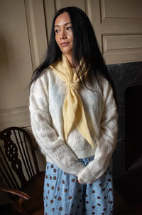 FRNCH Brooks Cream Knitted Jumper