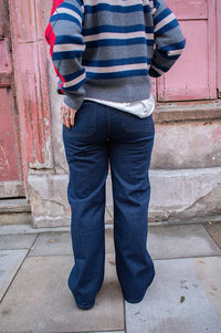 Seventy + Mochi Eden Blue Moon Wide Leg Jeans