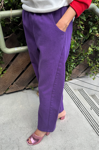 Le Bon Shoppe Arc Eggplant Pants - The Mercantile London