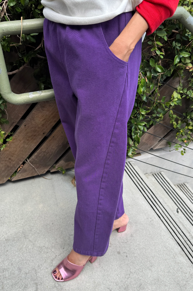 Le Bon Shoppe Arc Eggplant Pants - The Mercantile London