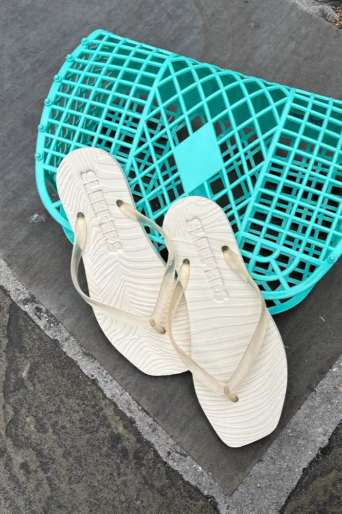 Sleepers Tapered Eggnog Flip Flops - The Mercantile London